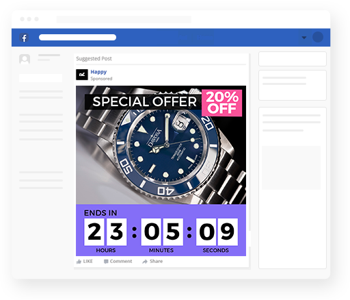 Facebook Live Countdown